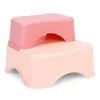 ECOTOYS rózsaszín gyermek WC-szűkítő fellépővel és platformmal