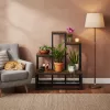 ModernHome loft virágállvány 4 polccal dekorációhoz