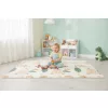IPLAY kétoldalas, összecsukható oktató játszószőnyeg gyerekeknek 200x180 cm, táskával