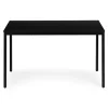 ModernHome étkezőasztal vagy íróasztal 4-5 főre, 120x60 cm, fekete
