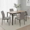 ModernHome konyha- és étkezőasztal 4-5 személyre, számítógépasztal, 120x60 cm