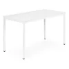 ModernHome konyhai étkezőasztal vagy számítógépasztal 4-5 személyes 120x60 cm fehér