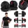 MOVEPRO állítható öntöttvas kézisúlyzó állvánnyal 2.5-24 kg