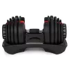 MOVEPRO állítható öntöttvas kézisúlyzó állvánnyal 2.5-24 kg