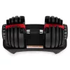 MOVEPRO állítható öntöttvas kézisúlyzó állvánnyal 2.5-24 kg