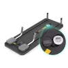 ModernHome összecsukható multifunkciós Pilates Reformer Board LCD kijelzővel és expanderekkel