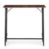 ModernHome összecsukható számítógépasztal 80x45 cm loft stílusban