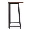 ModernHome összecsukható számítógépasztal 80x45 cm loft stílusban