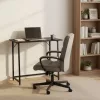ModernHome összecsukható számítógépasztal 80x45 cm, fekete