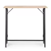 ModernHome összecsukható számítógépasztal 80x45 cm, loft stílusú laptopasztal