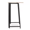 ModernHome összecsukható számítógépasztal 80x45 cm, loft stílusú laptopasztal