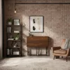 ModernHome összecsukható számítógépasztal 80x45 cm, loft stílusú laptopasztal