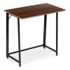 ModernHome összecsukható számítógépasztal 80x45 cm, loft stílusú laptopasztal