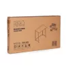 ModernHome összecsukható számítógépasztal 80x45 cm, loft stílusú laptopasztal