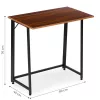 ModernHome összecsukható számítógépasztal 80x45 cm, loft stílusú laptopasztal