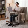 ModernHome laptopasztal fotel mellé, antik dió színben