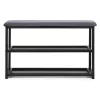 ModernHome kárpitozott cipősszekrény paddal, 80 cm, 2 polcos