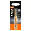 NEO TOOLS Gépi menetfúró, 2az1ben előfúró éllel, HSS-Titán, M4X0,7mm, hatszög szárral 08-951