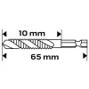 NEO TOOLS Gépi menetfúró, 2az1ben előfúró éllel, HSS-Titán, M4X0,7mm, hatszög szárral 08-951