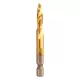 NEO TOOLS Gépi menetfúró, 2az1ben előfúró éllel, HSS-Titán, M6X1mm, hatszög szárral 08-953