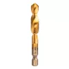 NEO TOOLS Gépi menetfúró készlet, 2az1ben előfúró éllel, HSS-Titán, M3-M10, 6db, hatszög szárral 08-959
