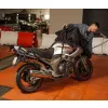 NEO TOOLS Motortakaró ponyva, 220x105x130cm, lélegző, beltéri 10-472