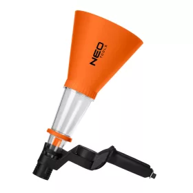   NEO TOOLS Tölcsér, 125mm, univerzális rögzítőkonzollal, vegyszerálló 10-808