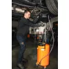 NEO TOOLS Mobil olajleeresztő készülék, gravitációs, leeresztő tál 10l, gyűjtőtartály 70l 10-810