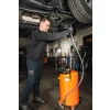 NEO TOOLS Mobil olajleeresztő készülék, gravitációs, leeresztő tál 10l, gyűjtőtartály 70l 10-810