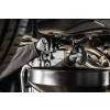 NEO TOOLS Mobil olajleeresztő készülék, gravitációs, leeresztő tál 10l, gyűjtőtartály 70l 10-810