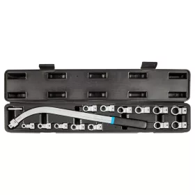  NEO TOOLS Feszítőgörgő kulcs cserélhető fejekkel, 15db 11-169