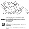 NEO TOOLS Vezérműtengely blokkoló készlet, BMW benzinmotorokhoz 11-310