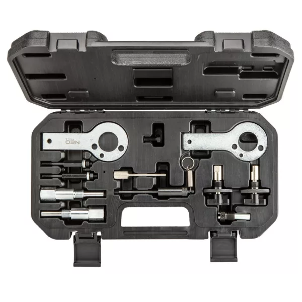 NEO TOOLS Vezérműtengely blokkoló készlet, Fiat/GM dízelmotorokhoz 11-323