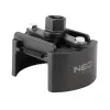 NEO TOOLS Olajszűrő kulcs, önbeálló 80-115mm, 1/2" kulcsnyílással 11-380