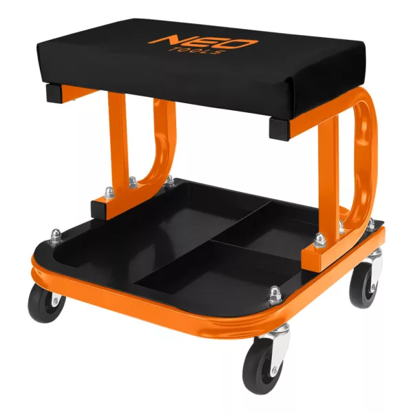 NEO TOOLS Szerelőszék, szerszámos polccal 11-604