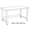 NEO TOOLS Állítható munkapad: 1500x780x830, munkaasztal 11-716