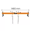 NEO TOOLS Motor rögzítő, kiemelő keret, max. 500kg 11-749