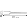 NEO TOOLS Gömbfejszerelő villa 300mm, kovácsolt 25 év garanciával 11-805
