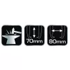 NEO TOOLS CSAPÁGYLEHÚZÓ 70x80mm, kétkörmös 11-865