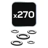 NEO TOOLS Tömitéskészlet (O-gyűrű HNBR) autóklímához, 270db 11-976