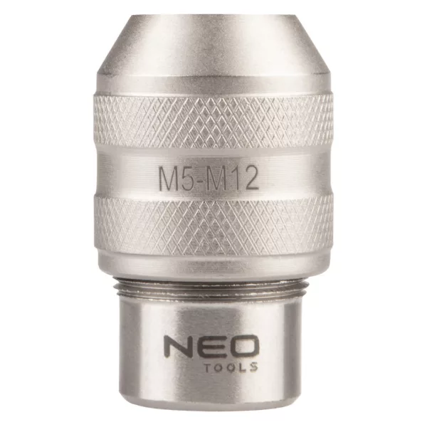 NEO TOOLS Befogóadapter menetfúrókhoz, 3/8", M5-M12 12-906