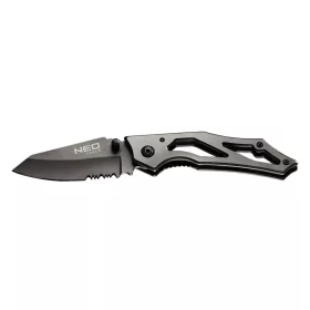   NEO TOOLS Összecsukható kés, titanium, 16,7cm, penge: 7cm, súly 60 g, összecsukott 105mm 63-025