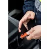 NEO TOOLS Összecsukható kés, 11,5cm, retesszel és szíjvágó pengével, penge: 8.5cm 63-026
