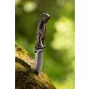 NEO TOOLS Összecsukható Túlélőkés, 22cm, 6 az 1-ben: kés, síp, kovakő, csavarkulcs, szíjvágó, üvegtörő, penge: 9cm 63-107