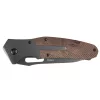 NEO TOOLS Összecsukható kés 22cm, rozsdamentes acél, penge: 11cm, fa markolat berakás 63-115