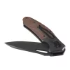 NEO TOOLS Összecsukható kés 22cm, rozsdamentes acél, penge: 11cm, fa markolat berakás 63-115