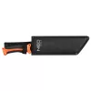 NEO TOOLS Bozótvágó kés, 40cm, rozsdamentes acél, kétkomponensű fogantyú TPR+PP, fűrész funkció, penge: 25.5cm, tokkal 63-117