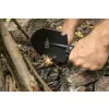 NEO TOOLS Multifunkciós túlélő tábori ásó, 63cm, ásó, fűrész, csákány, palacknyitó, kovakő, kés, üvegtörő, síp 63-122