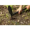 NEO TOOLS Multifunkciós túlélő tábori ásó, 63cm, ásó, fűrész, csákány, palacknyitó, kovakő, kés, üvegtörő, síp 63-122