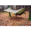NEO TOOLS Függőágy szúnyoghálóval 330x140cm, 210T nylon, maxterhelhetőség 200kg, sötétzöld 63-123